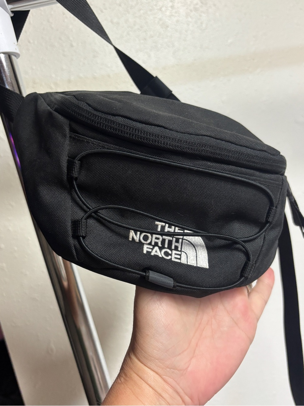 The North Face Black Waist Belt Bag with Logo